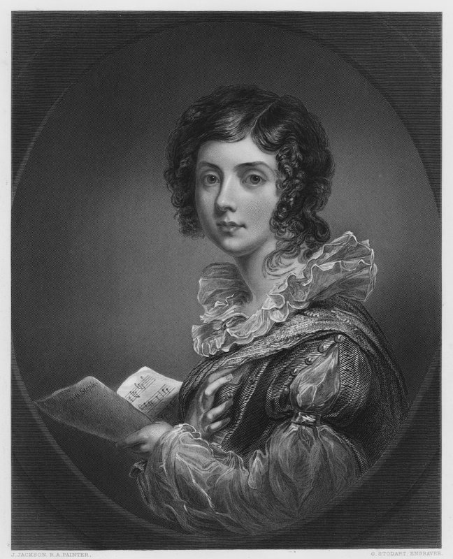 The Songstress, from the Picture in the Vernon Gallery by English School