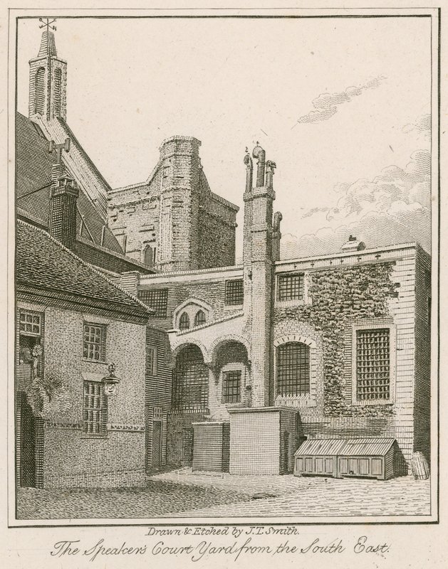 The Speakers Court Yard from the south east by English School