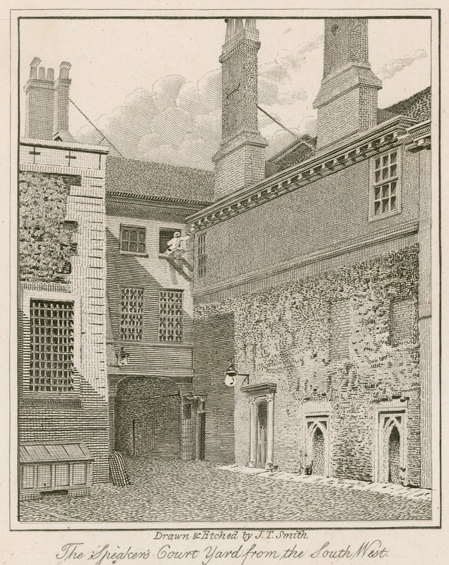The Speakers Court Yard from the south west by English School