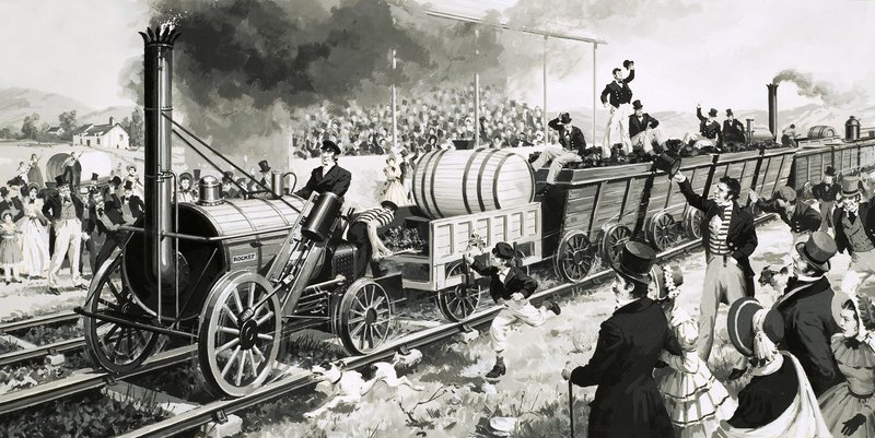 The Story of Steam: Trains on Trial. Stephenson