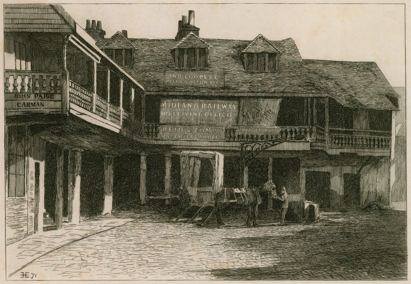 The Tabard Inn, Southwark by English School