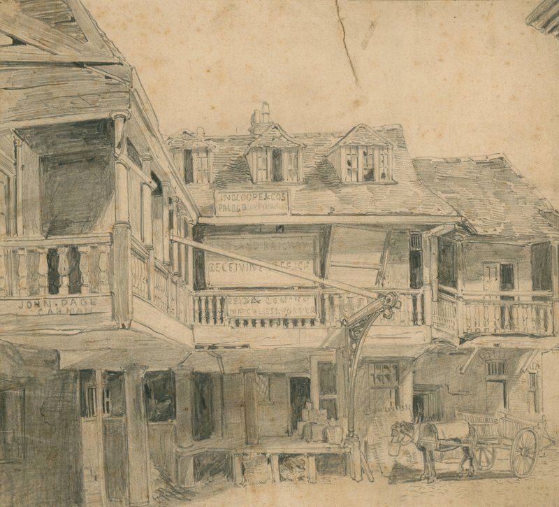 The Tabard Inn, Southwark by English School