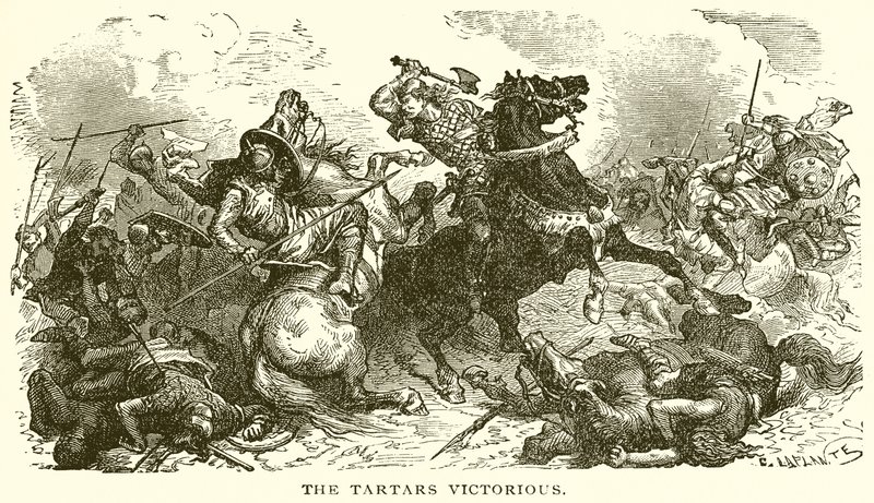 The Tartars Victorious by English School