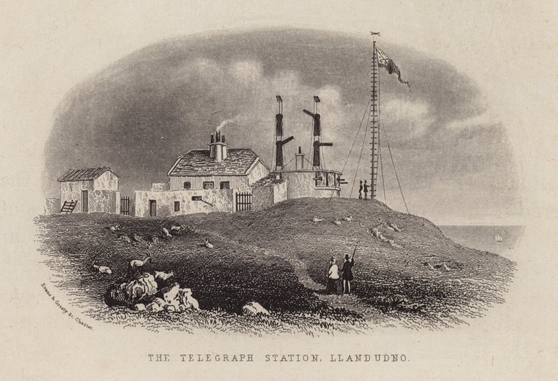 The Telegraph Station, Llandudno by English School