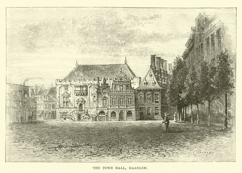 The Town Hall, Haarlem by English School