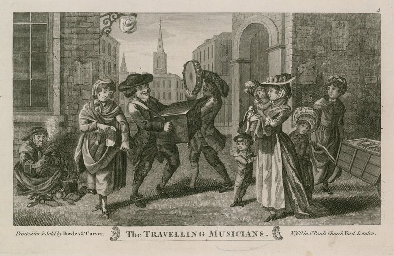 The Travelling Musicians by English School