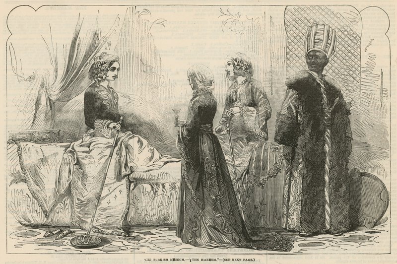The Turkish Museum - The Harem by English School
