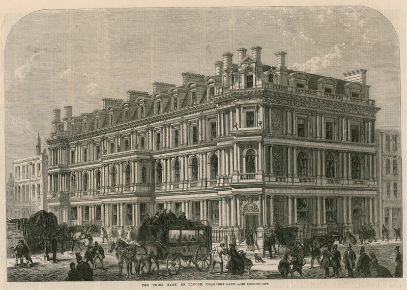 The Union Bank of London, Chancery Lane, London by English School