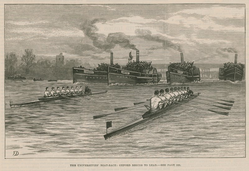 The Universities Boat Race by English School