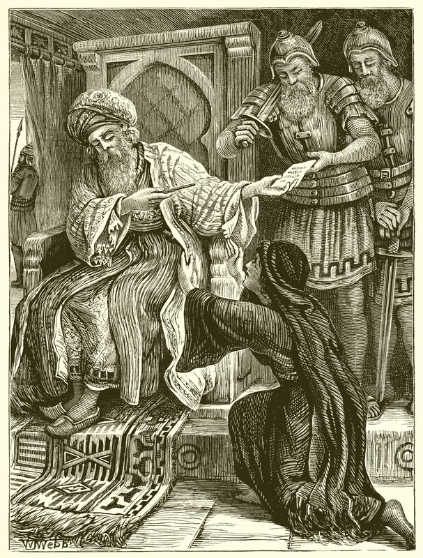 The Unjust Judge by English School