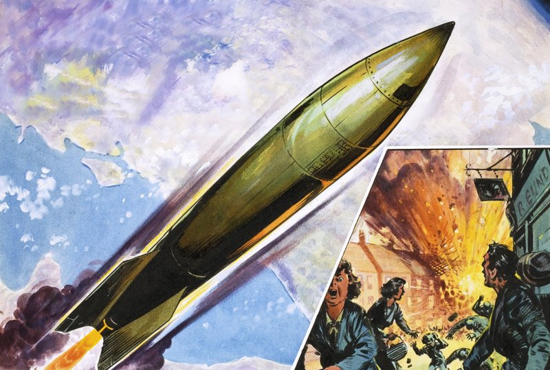 The V.2 Rocket by English School