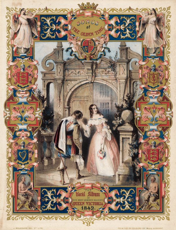 The Vocal Album of Her Most Gracious Majesty Queen Victoria 1842 by English School