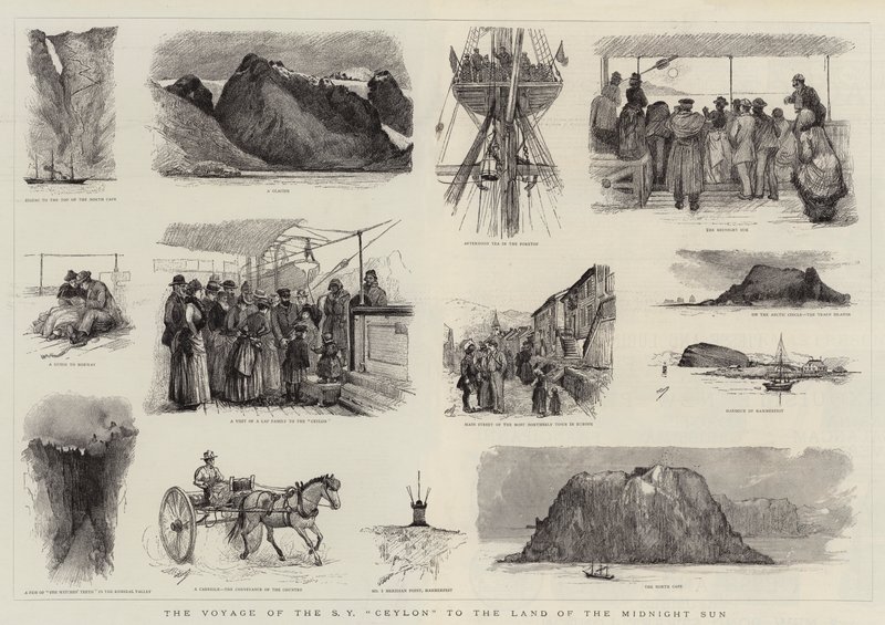 The Voyage of the SY "Ceylon" to the Land of the Midnight Sun by English School