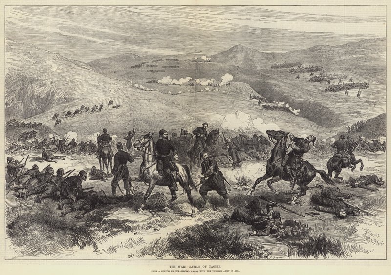 The War, Battle of Taghir by English School