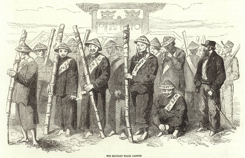The War in China by English School