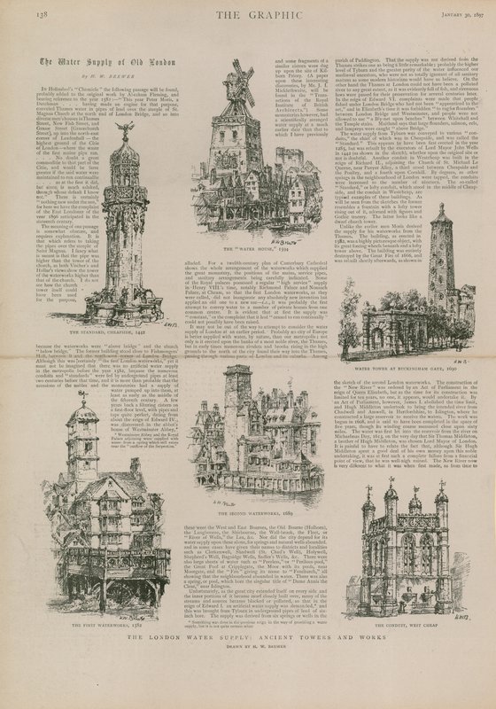 The Water Supply of Old London by English School