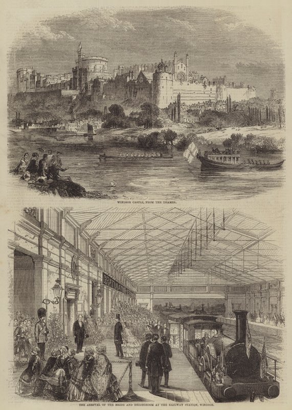 The Wedding of the Princess Royal by English School