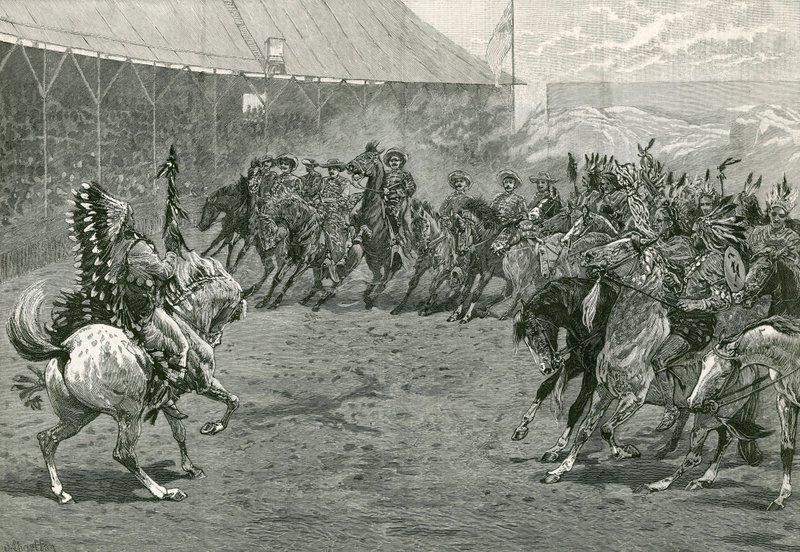The Wild West Show at Earls Court, West Brompton, London by English School
