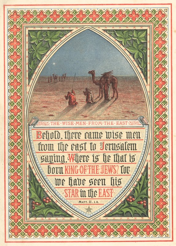 The Wise Men from the East by English School