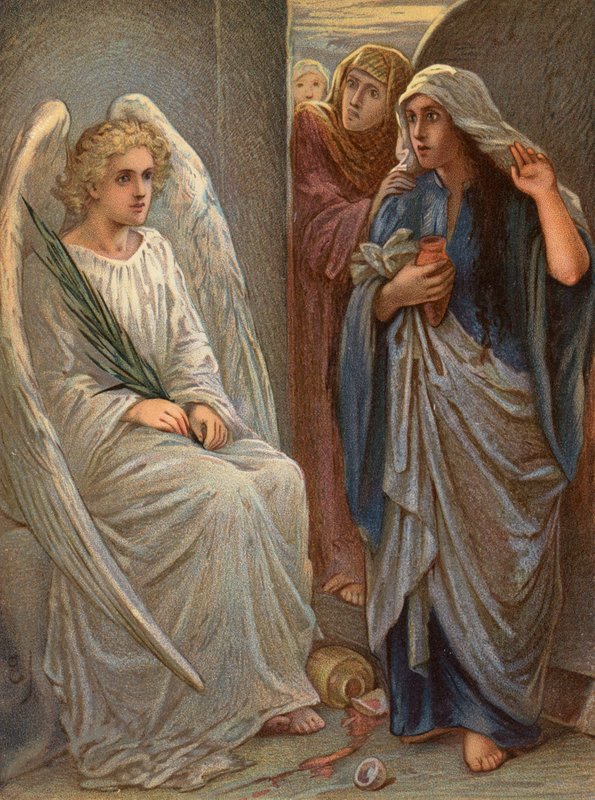 The Women at the Sepulchre, Matthew, XXVIII by English School