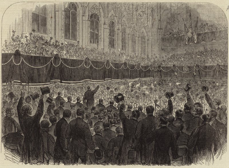 The Assassination of President Lincoln by English School