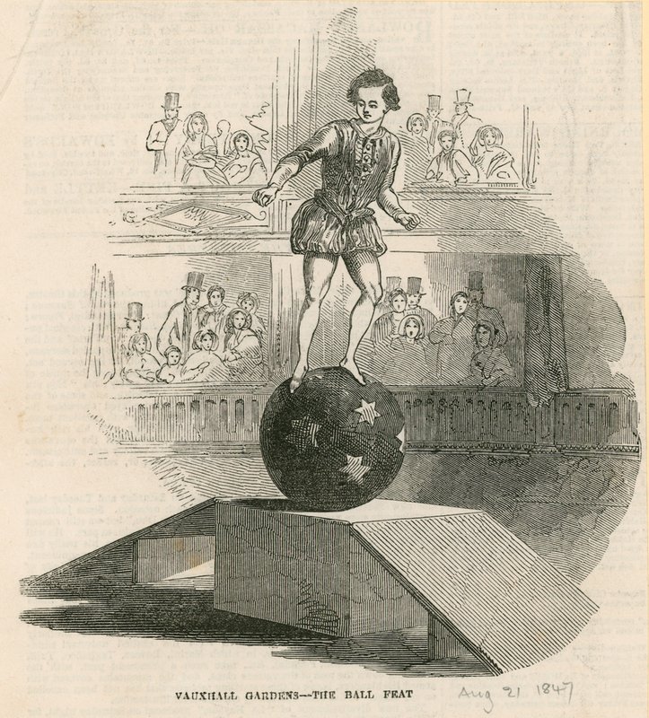 The Ball Feat, Vauxhall Gardens, London by English School