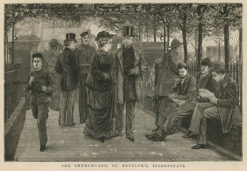 The churchyard, St Botolph