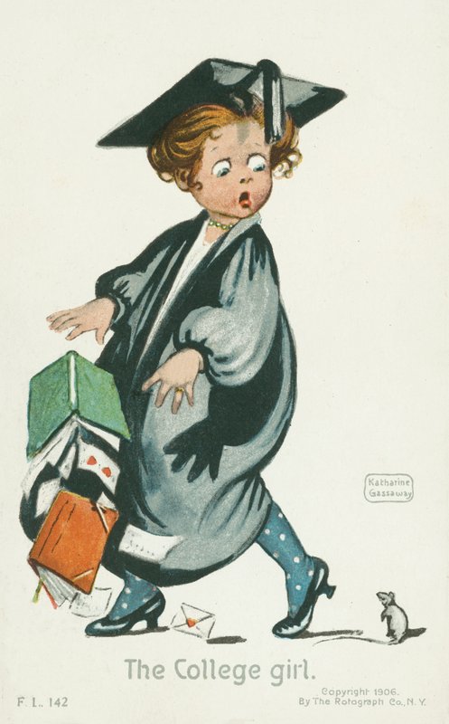 The College Girl by English School