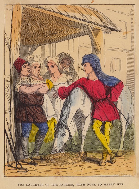 The Daughter of the Farrier, with None to Marry Her by English School