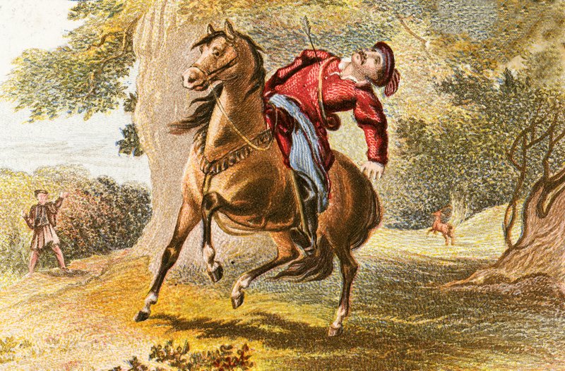 The Death of William Rufus by English School