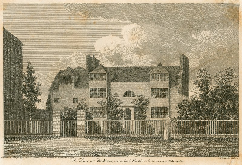 The House at Parsons Green, Near Fulham, London, When Samuel Richardson Wrote Clarissa by English School