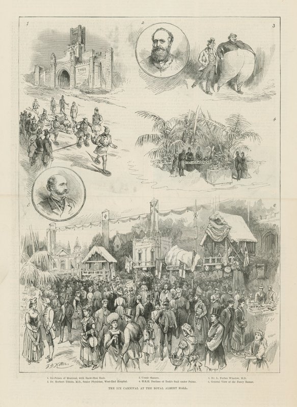 The Ice Carnival at the Royal Albert Hall by English School