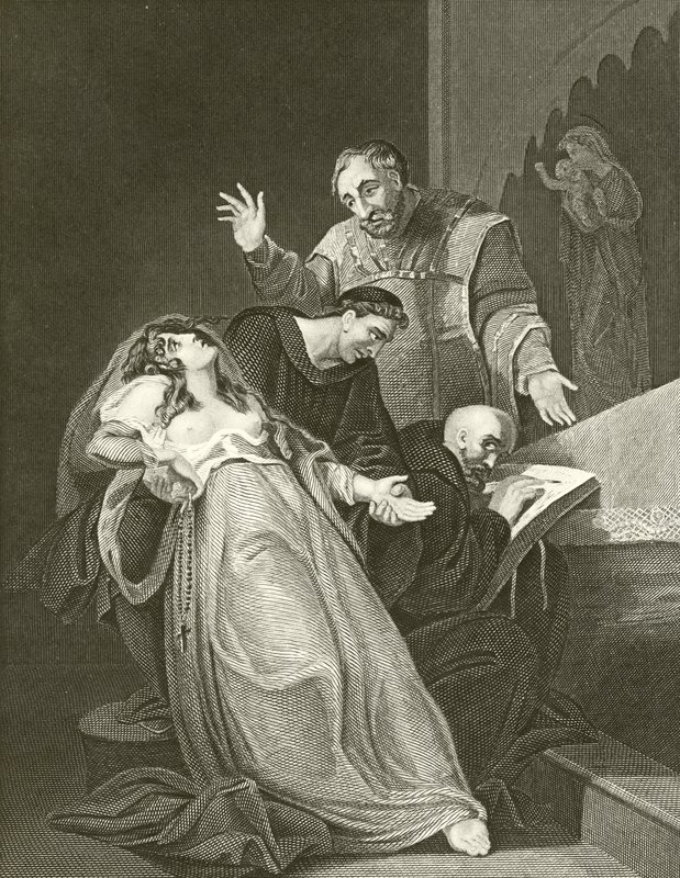 The Imposture of the Holy Maid of Kent by English School