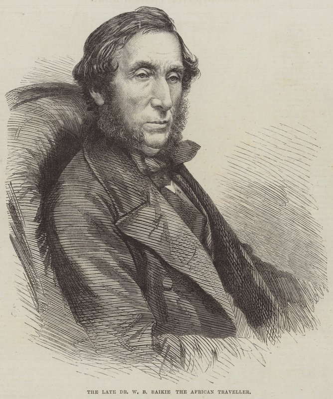 The late Dr W B Baikie, the African Traveller by English School