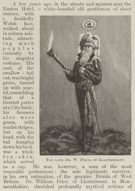 The Late Dr. W. Price of Llantrissant by English School