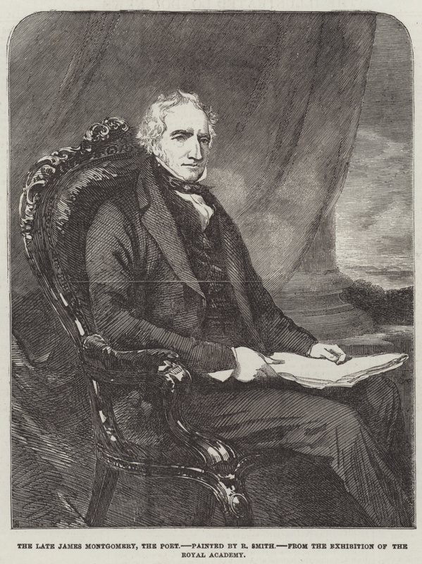 The late James Montgomery, the Poet by English School