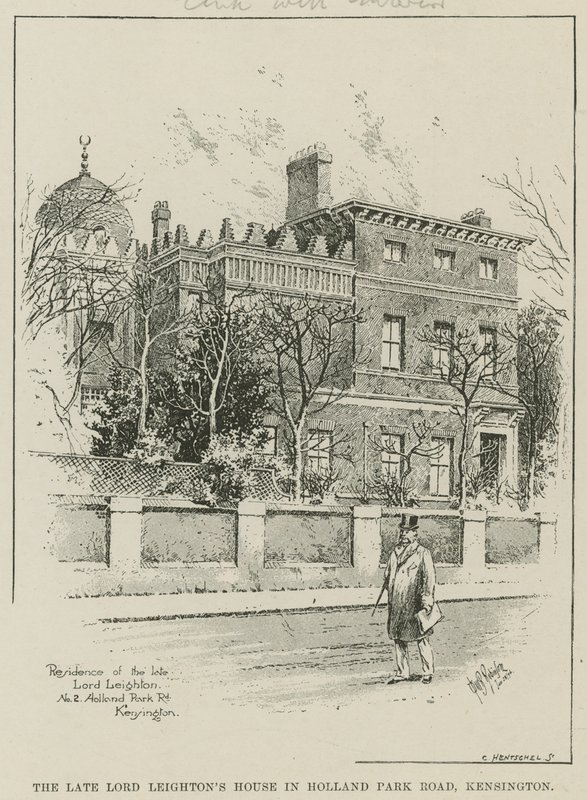 The late Lord Leighton