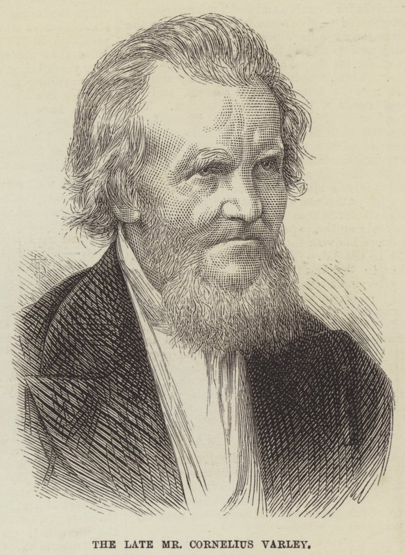 The late Mr Cornelius Varley by English School