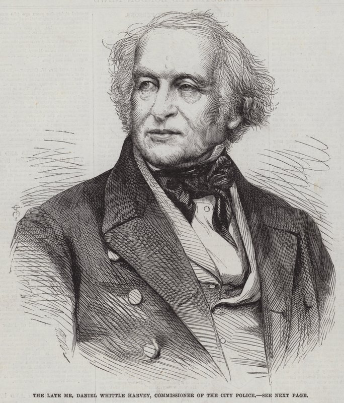 The late Mr Daniel Whittle Harvey, Commissioner of the City Police by English School