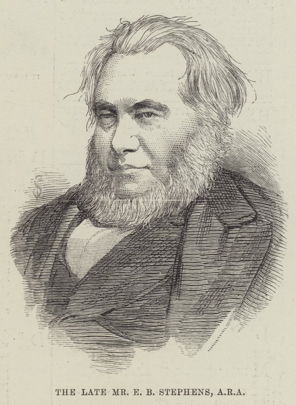 The late Mr E B Stephens, ARA by English School