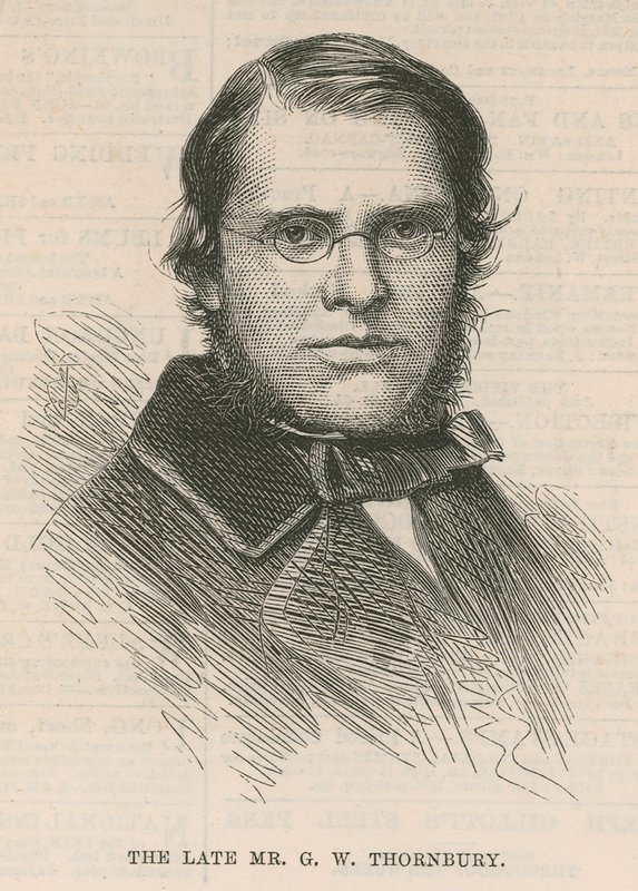 The late Mr G W Thornbury by English School