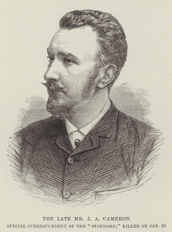 The late Mr J A Cameron, Special Correspondent of the 