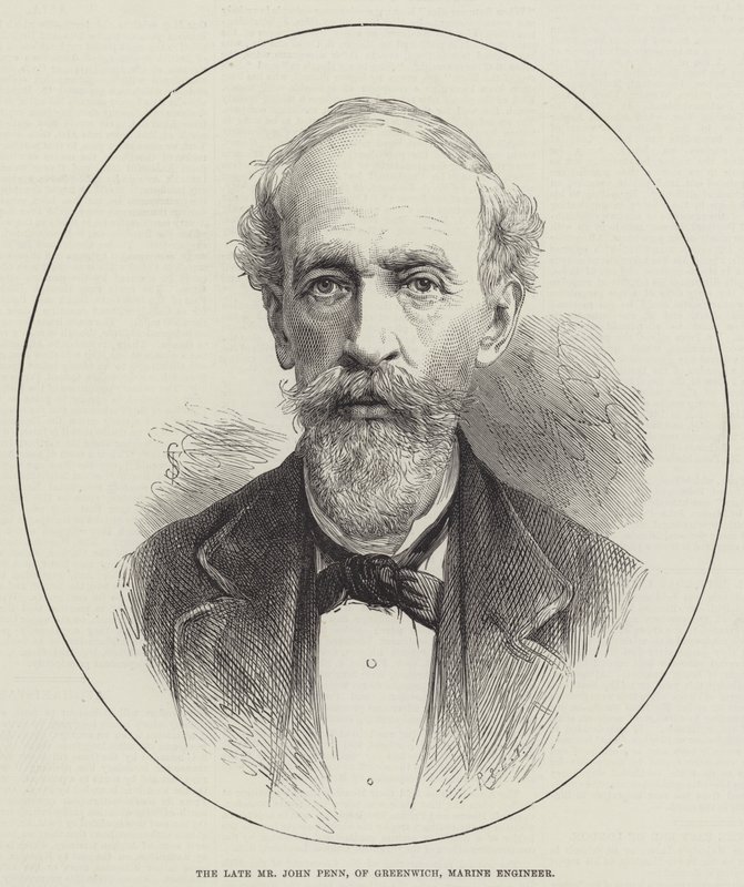 The late Mr John Penn, of Greenwich, Marine Engineer by English School