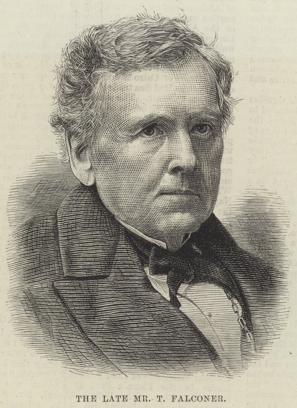 The late Mr T Falconer by English School