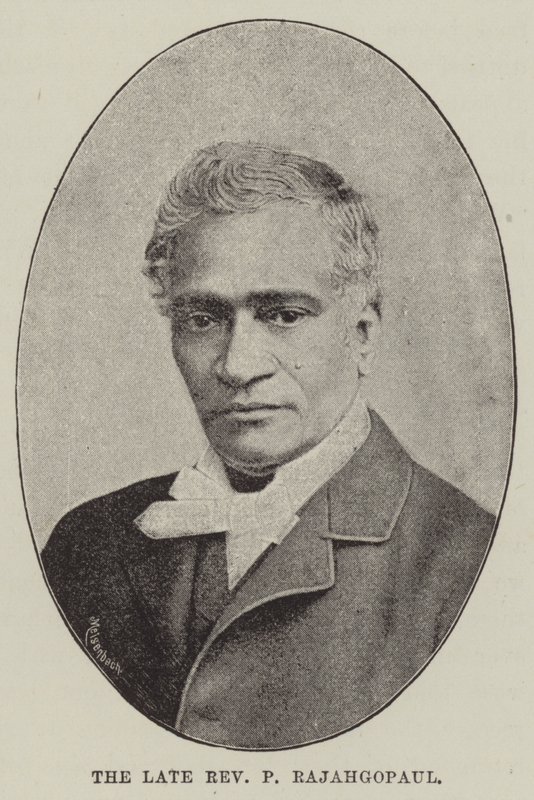 The late Reverend P Rajahgopaul by English School