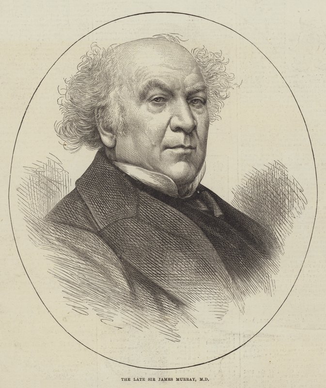 The late Sir James Murray, MD by English School