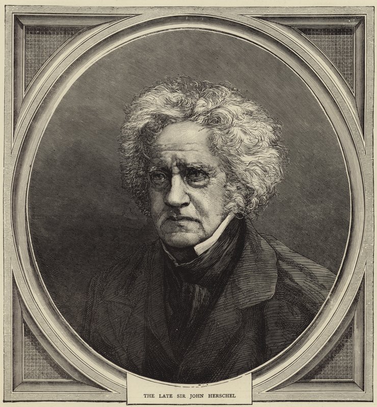 The Late Sir John Herschel by English School