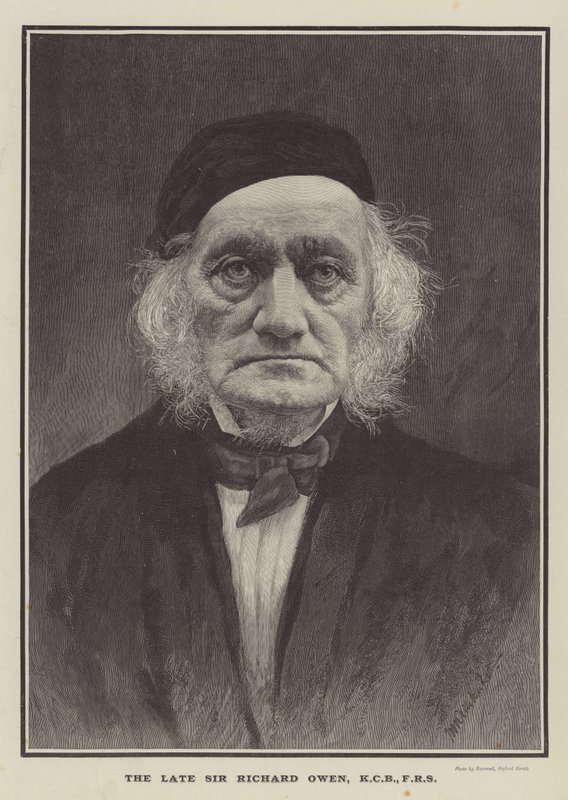 The late Sir Richard Owen, KCB, FRS by English School