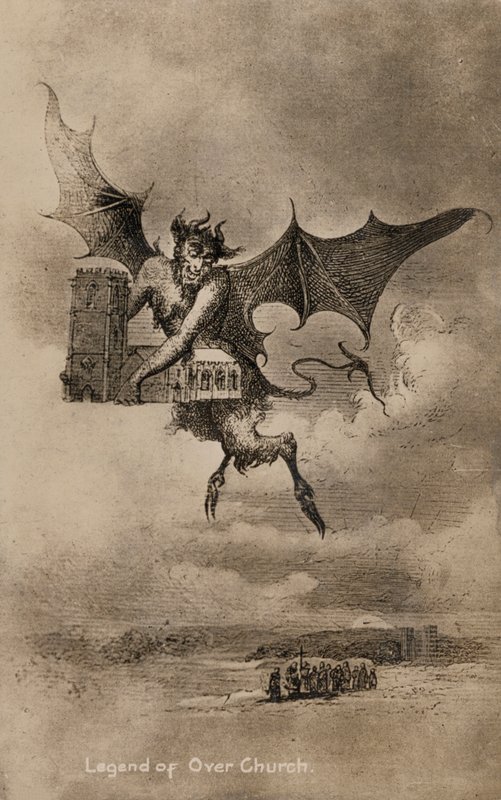 The legend of the devil and St Chad
