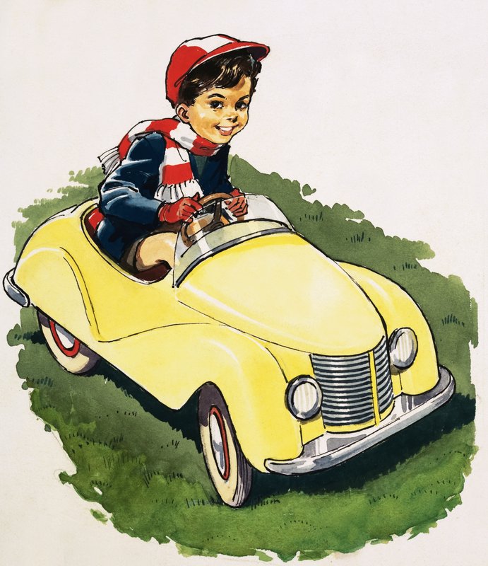 The Little Boy Who Loved Cars by English School